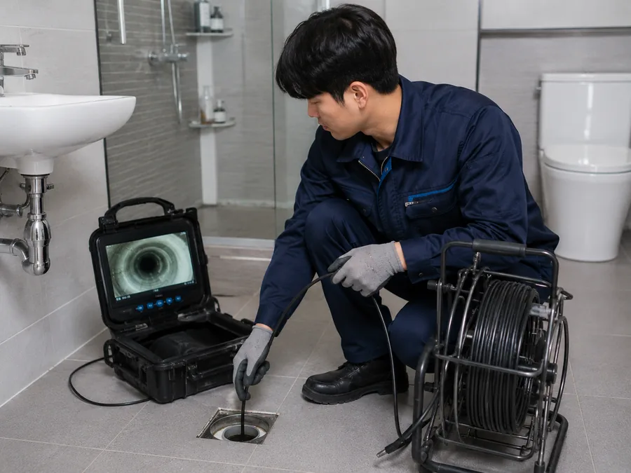 상대원동 배관 내시경 검사